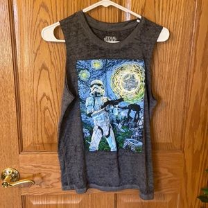 - Star Wars tank top-